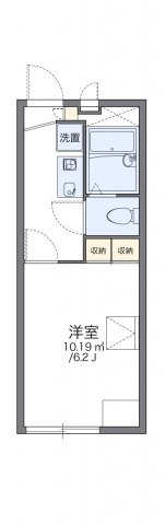 神戸市長田区高東町１丁目のアパートの間取り