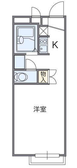 【間取り】 | ブルーマカロン汐ノ宮