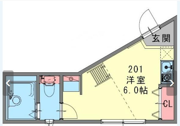 【間取り】 | ルシエルブルー横浜反町