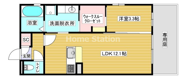 【間取り】 | ラ　リュッシュ