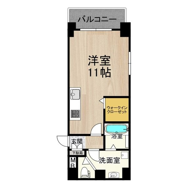 M.hills西本町の間取り