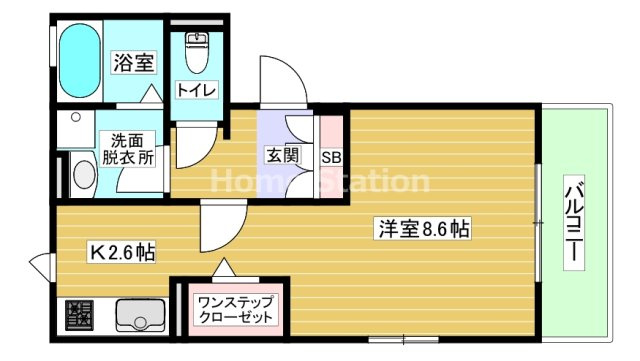 【間取り】 | ロッシュコート福島