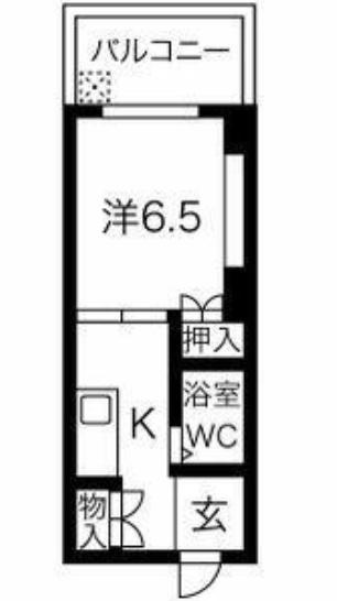 千石明穂ハイツの間取り