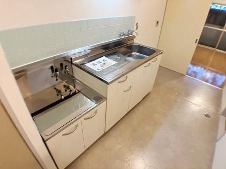 千石明穂ハイツのキッチン|キッチンです