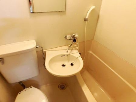 千石明穂ハイツの独立洗面台|独立洗面台です