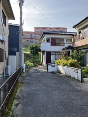 【前面道路含む現地写真】 | 坂之上4丁目売地