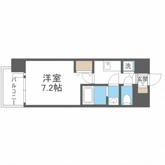 【間取り】 | アドバンス難波南シャルム