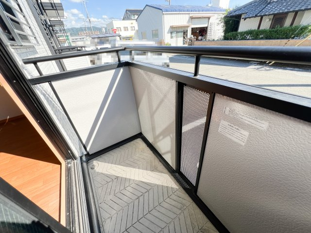 輝パレスのバルコニー