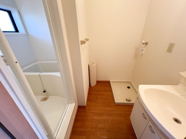 輝パレスの洗面所