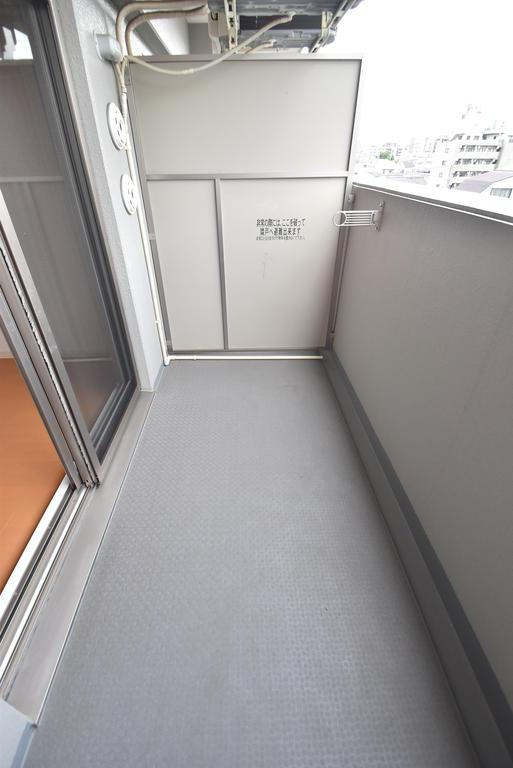 大阪市都島区都島南通２丁目の賃貸マンションのバルコニー