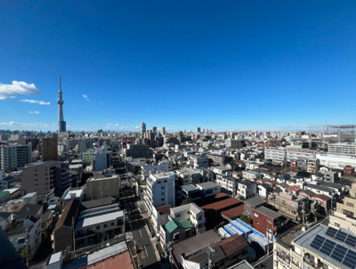 【展望】 | オーバルコート立花　14階　95.27㎡　最上階　角部屋　リフォーム済