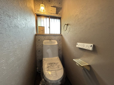 【トイレ】 | 草津市西矢倉２丁目　天然木フルリノベーション