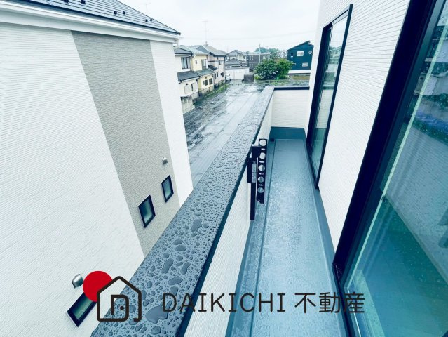 【バルコニー】 | 北本市西高尾23-1期　新築戸建　全4棟　9号棟