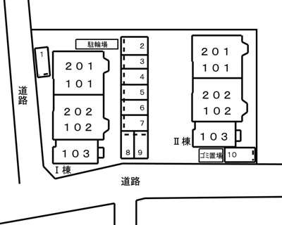 【駐車場】 | ファミール泉の森　Ⅱ