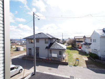 【展望】 | Cradle garden　飯坂町湯野第６　３号棟