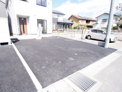 【駐車場】 | Cradle garden　飯坂町湯野第６　３号棟