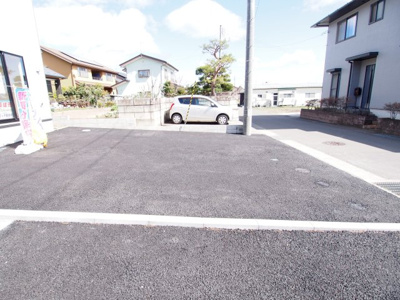 【駐車場】 | Cradle garden　飯坂町湯野第６　３号棟