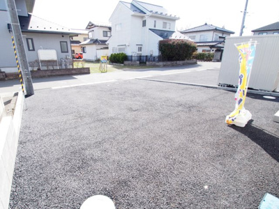 【駐車場】 | Cradle garden　飯坂町湯野第６　３号棟