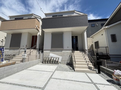 【外観】 | 神戸市垂水区青山台2丁目　新築戸建2号棟　仲介手数料無料！ | 外観です