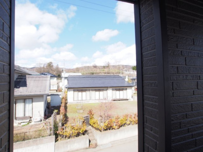 【展望】 | Cradle garden　飯坂町湯野第６　２号棟