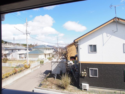 【展望】 | Cradle garden　飯坂町湯野第６　２号棟
