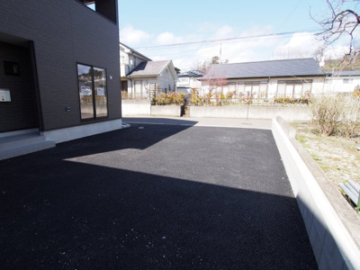 【駐車場】 | Cradle garden　飯坂町湯野第６　２号棟