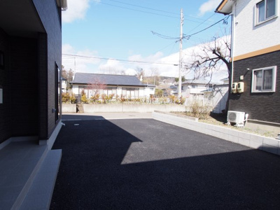 【駐車場】 | Cradle garden　飯坂町湯野第６　２号棟