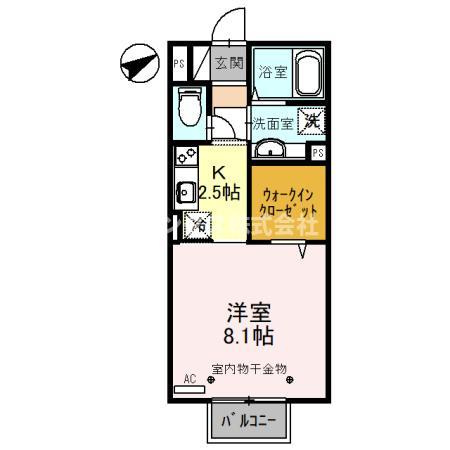 サンウッドDの間取り