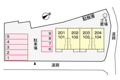 【区画図】 | ソレイユ