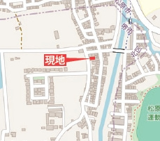 堺市北区野遠町　新築戸建て全一棟の地図|近鉄南大阪線　高見ノ里駅が最寄り駅です