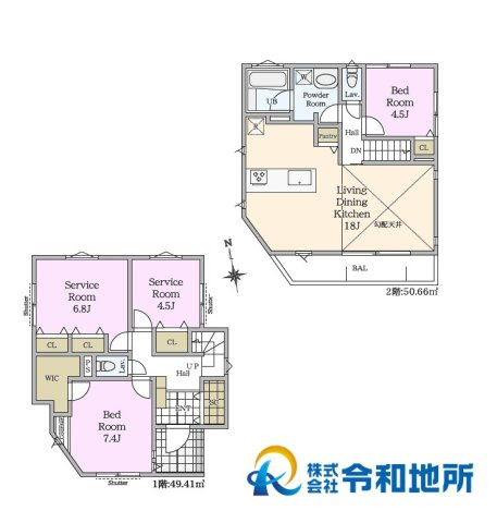 新築戸建　茅ヶ崎市茅ヶ崎の間取り
