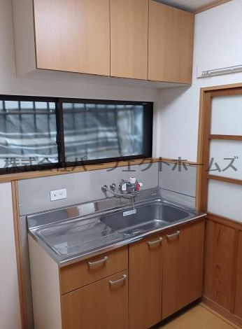 宮之阪3丁目平家のキッチン|使いやすいキッチンです