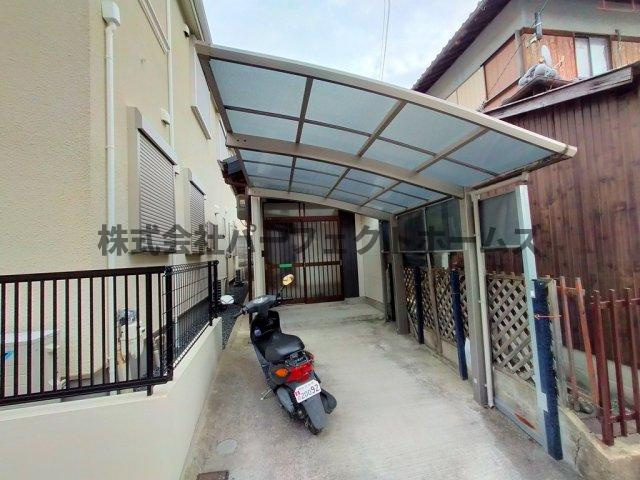 宮之阪3丁目平家の駐車場|駐車場があります