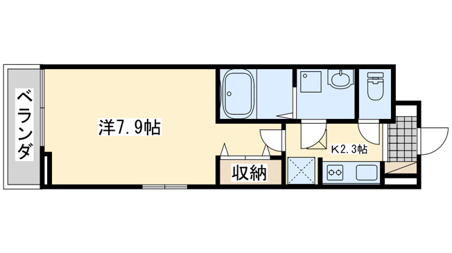 【間取り】 | アペルト泉佐野Ⅴ