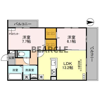 【間取り】 | ヴァン ソレイユ 二条 