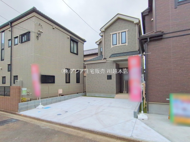 月々7万円台～　新築戸建　川越市岸町　6期の外観|3号棟　外観　完成済