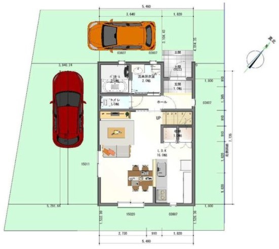 【参考プラン】 | S11864-A号地八瀬