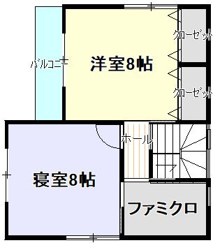 【成約特典有り】米沢市東一丁目14-1のその他|2階間取