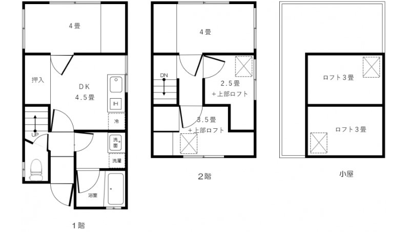 田柄3丁目戸建の間取り