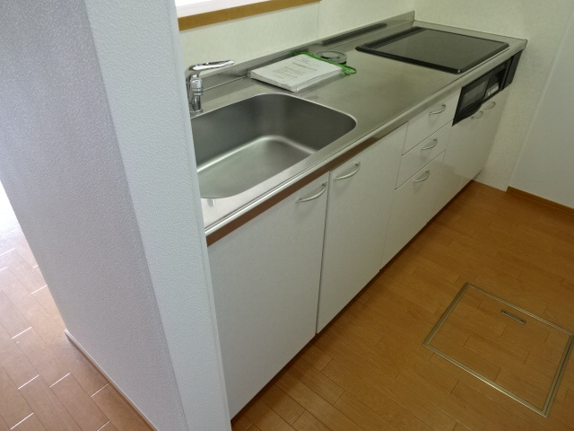 姫路市香寺町溝口のハイツのキッチン