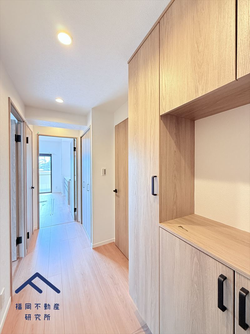 ベルヴィ香椎壱番館の玄関