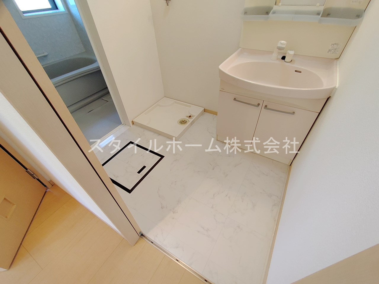 リビングタウン下地Ⅱ　Aの洗面所