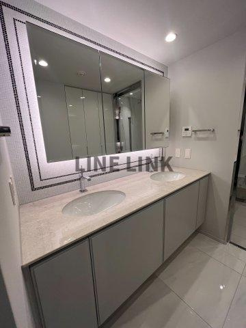 三田ガーデンヒルズイーストヒルの洗面所