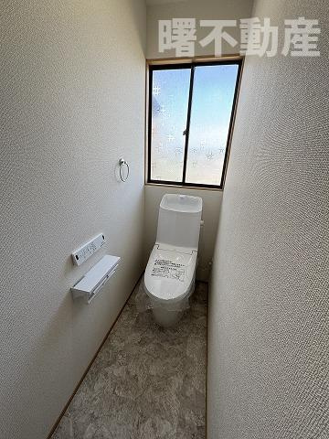 【成約特典有り】米沢市窪田町窪田1135-2のトイレ|トイレも新品交換済です