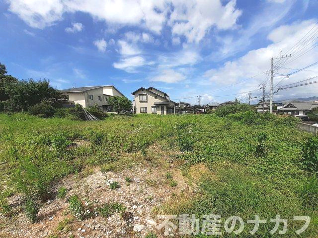宇城市松橋町両仲間の売地の外観