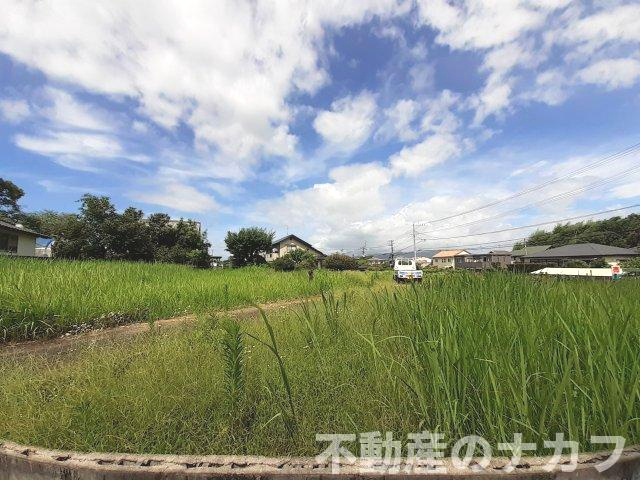 宇城市松橋町両仲間の売地の外観