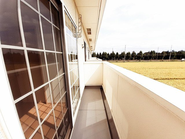 メロウ　アヴェニューＢのバルコニー