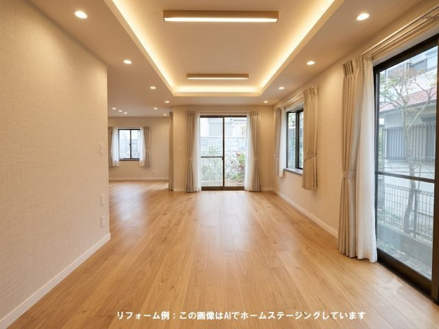 西区己斐大迫３丁目の居間・リビング|リフォームイメージです