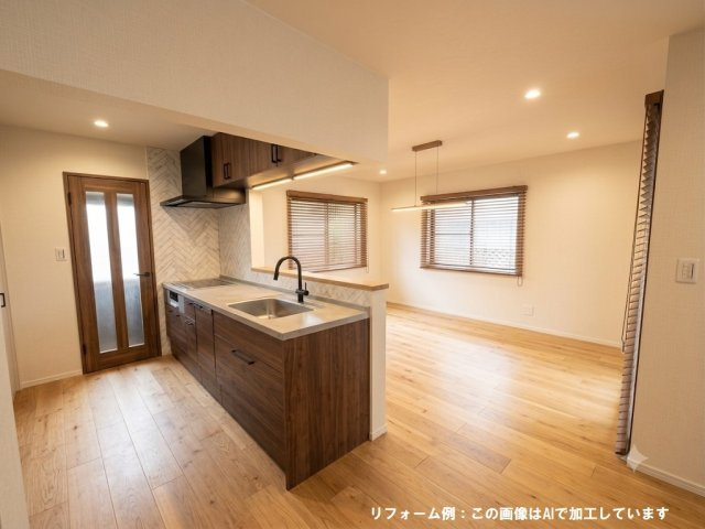 西区己斐大迫３丁目のキッチン|リフォームイメージです
