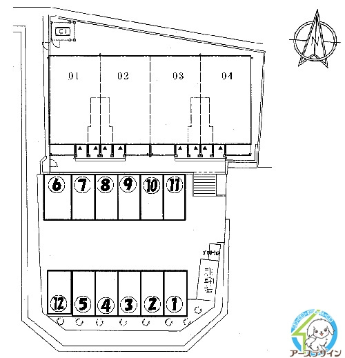 ソフィアヒルズの区画図|※パース写真